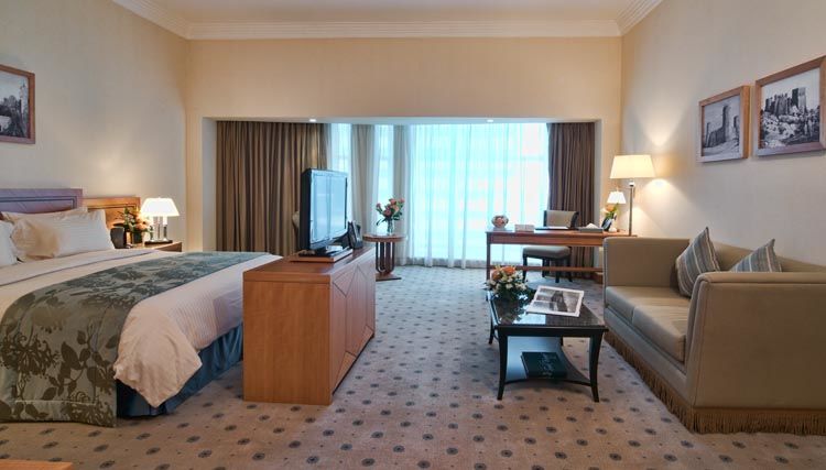 Wiseman Grand Hotel Ad-Dauha Zewnętrze zdjęcie A room at the hotel